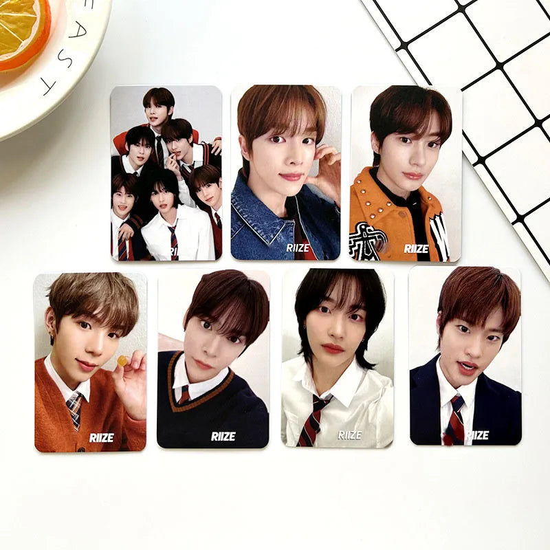 KPOP 6pcs/set RIIZE Mini Album RIIZING Group LOMO CARDS
