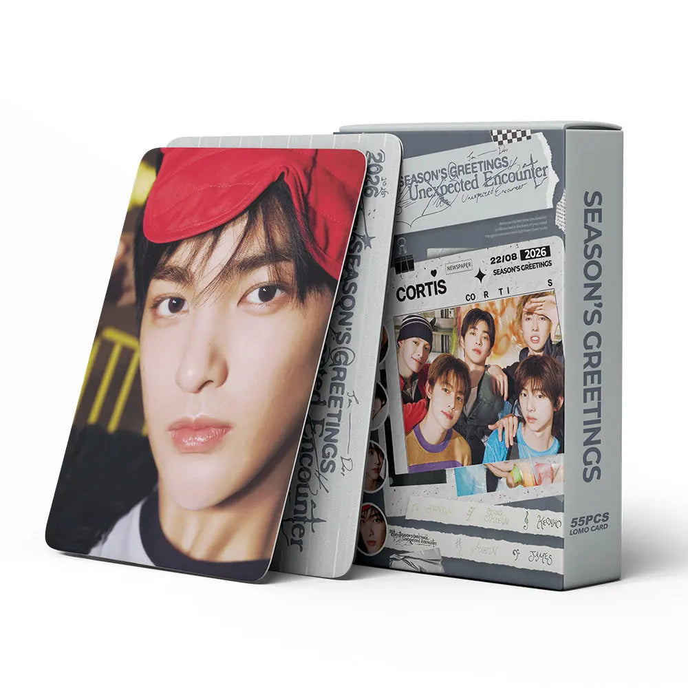 CORTIS Lomo Cards JAMES JUHOON MARTIN SEONGHYEON KEONHO (55 PCS)