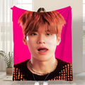 K-POP RIIZE Throw Soft Coral Fleece Blanket
