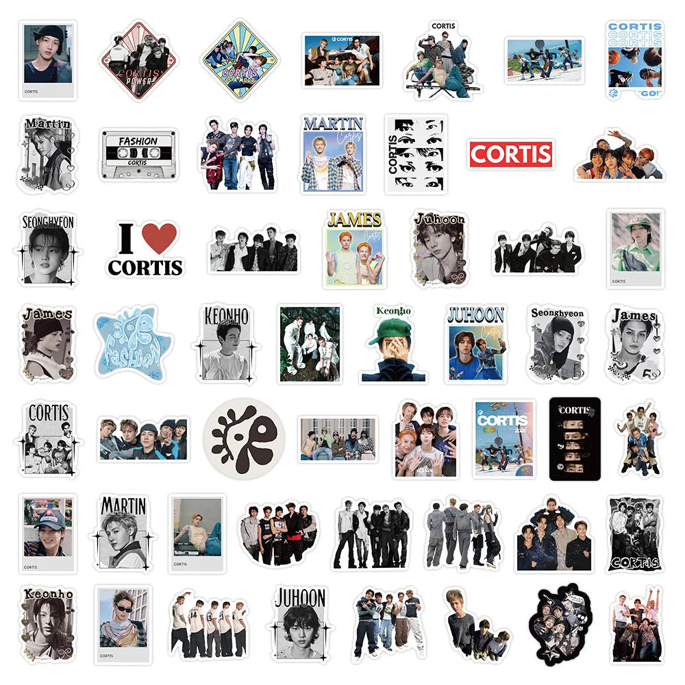 50PCS Cortis Stickers DIY