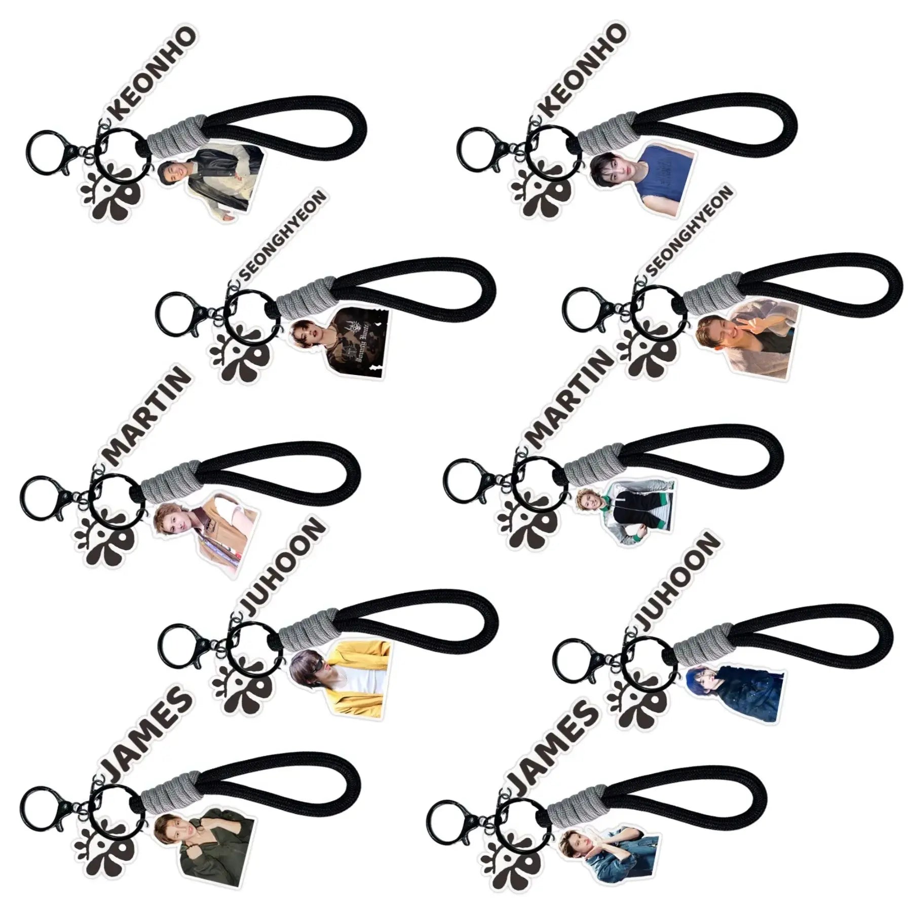 CORTIS Keychain Acrylic Pendant Keyring Lanyard