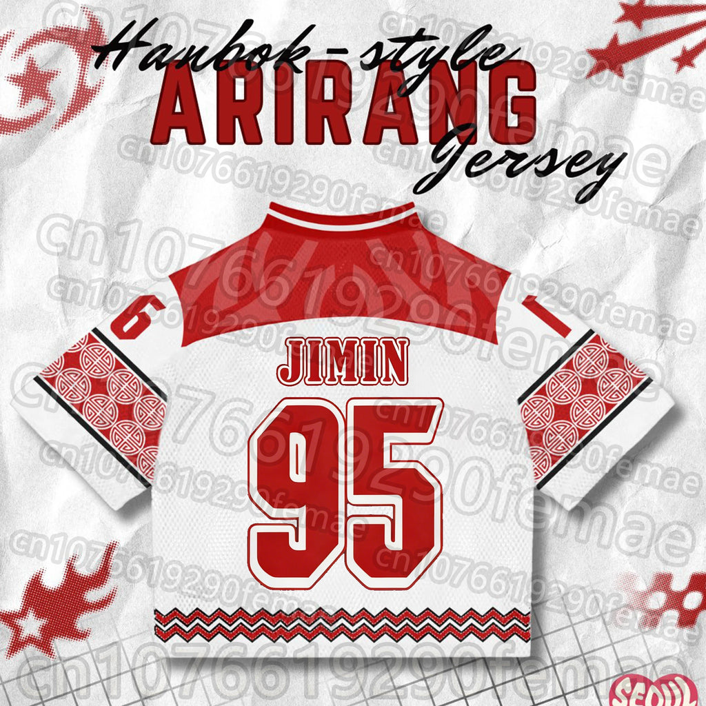 BTS ARIRANG NUMBER JERSEY (7 VARIANTS)