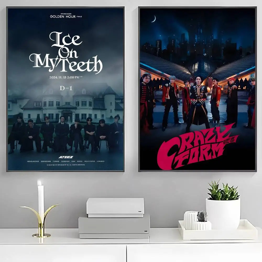 ATEEZ Poster HD aesthetic decor