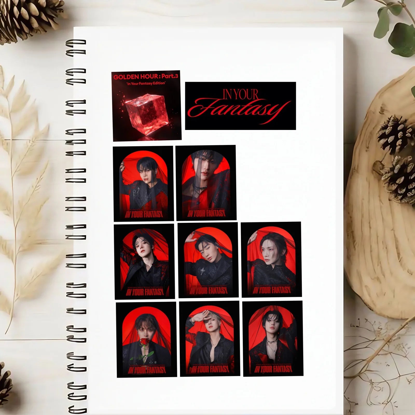 ATEEZ Stickers New Album Photocards