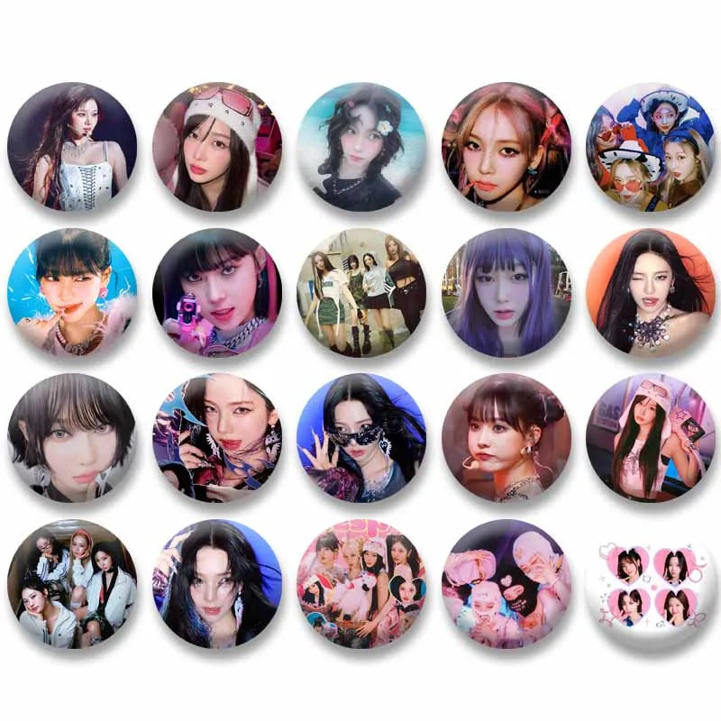 AESPA Brooch on Backpack Clothes Accessories
