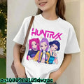 K-POP DEMON HUNTERS T-shirt Girl Graphic Printed Tops