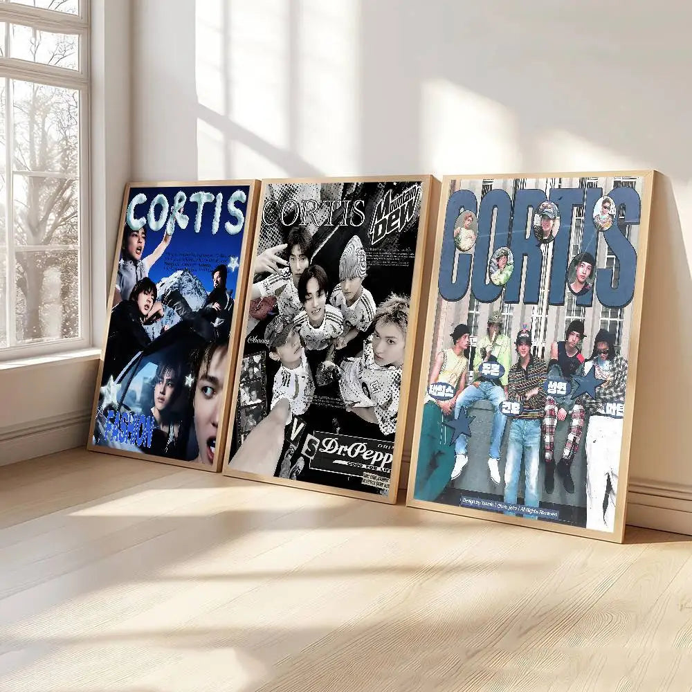 CORTIS Vintage Posters Sticky Vintage Room