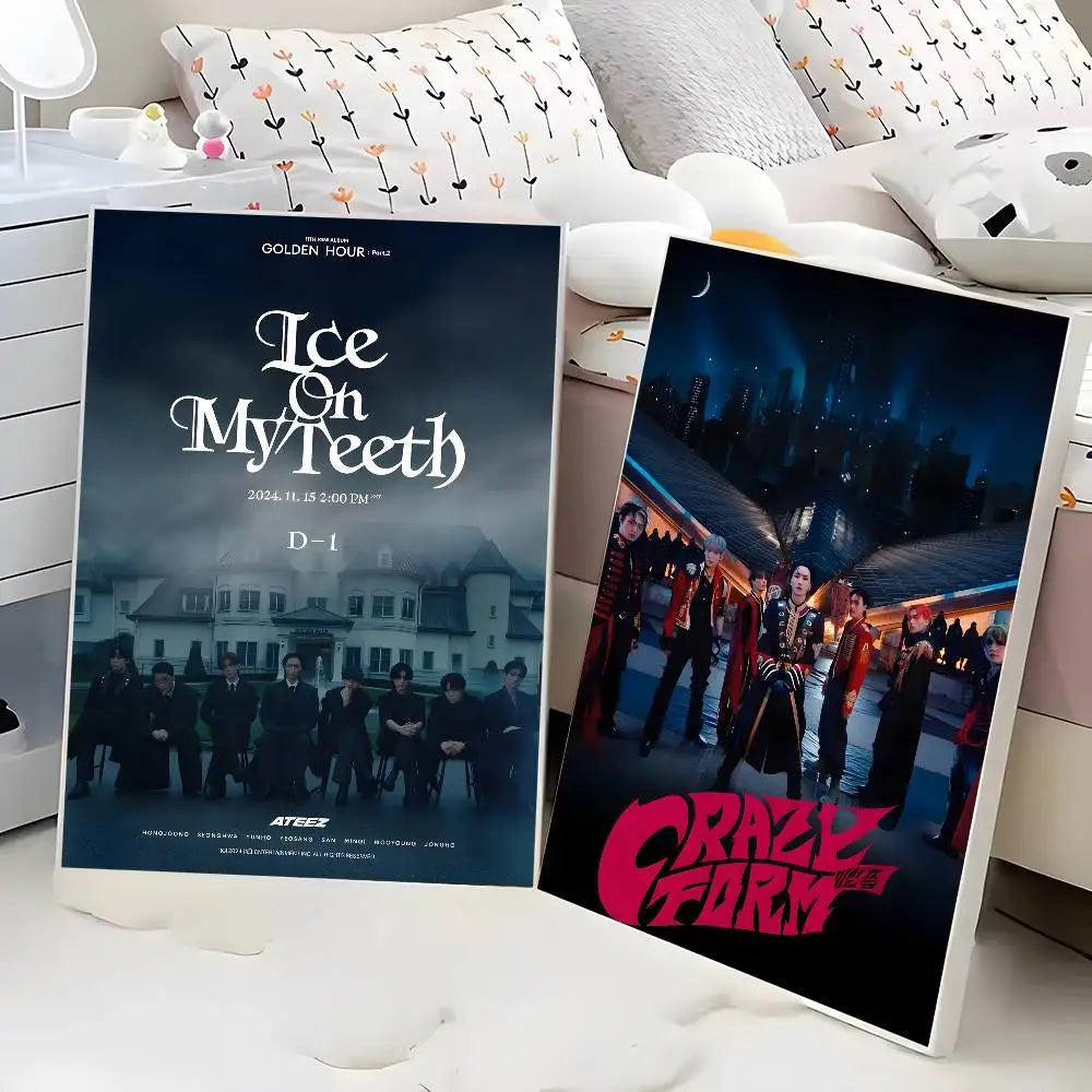 ATEEZ Poster HD aesthetic decor