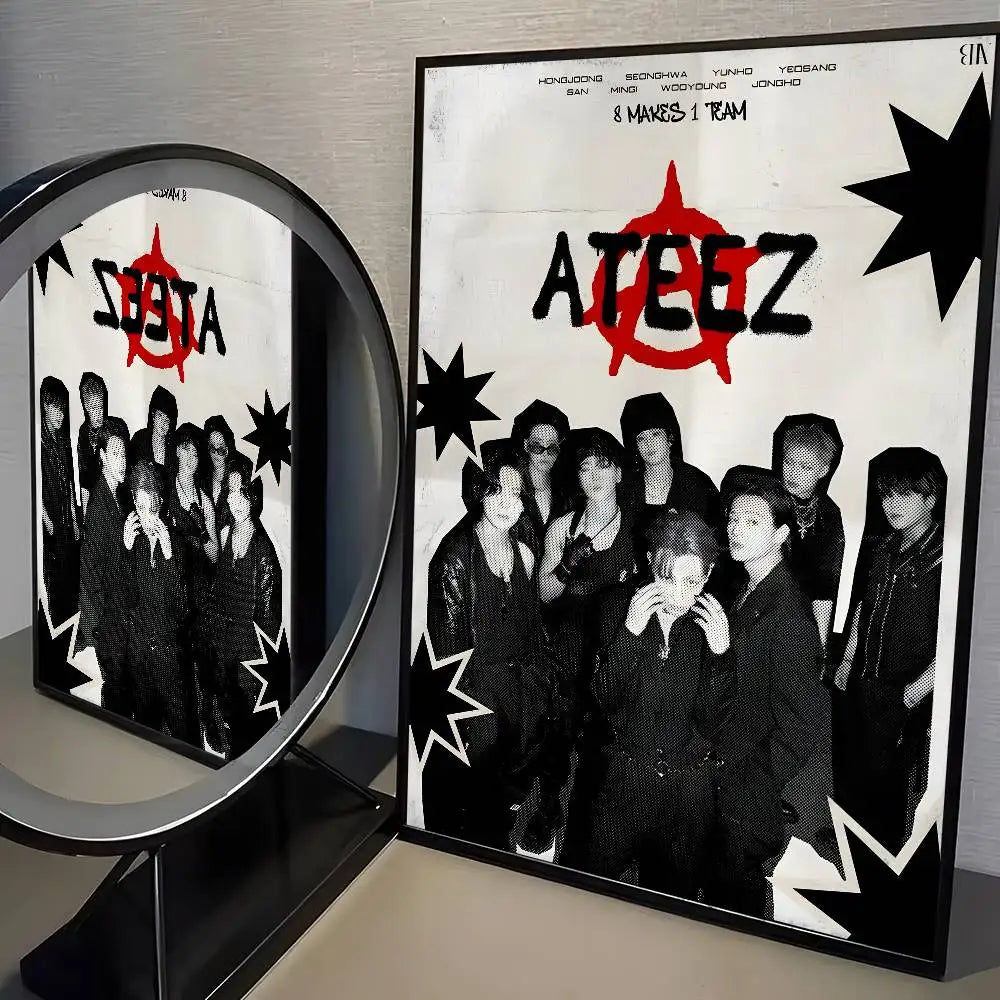 ATEEZ Poster HD aesthetic decor
