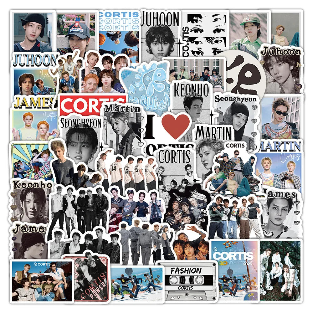 50PCS Cortis Stickers DIY