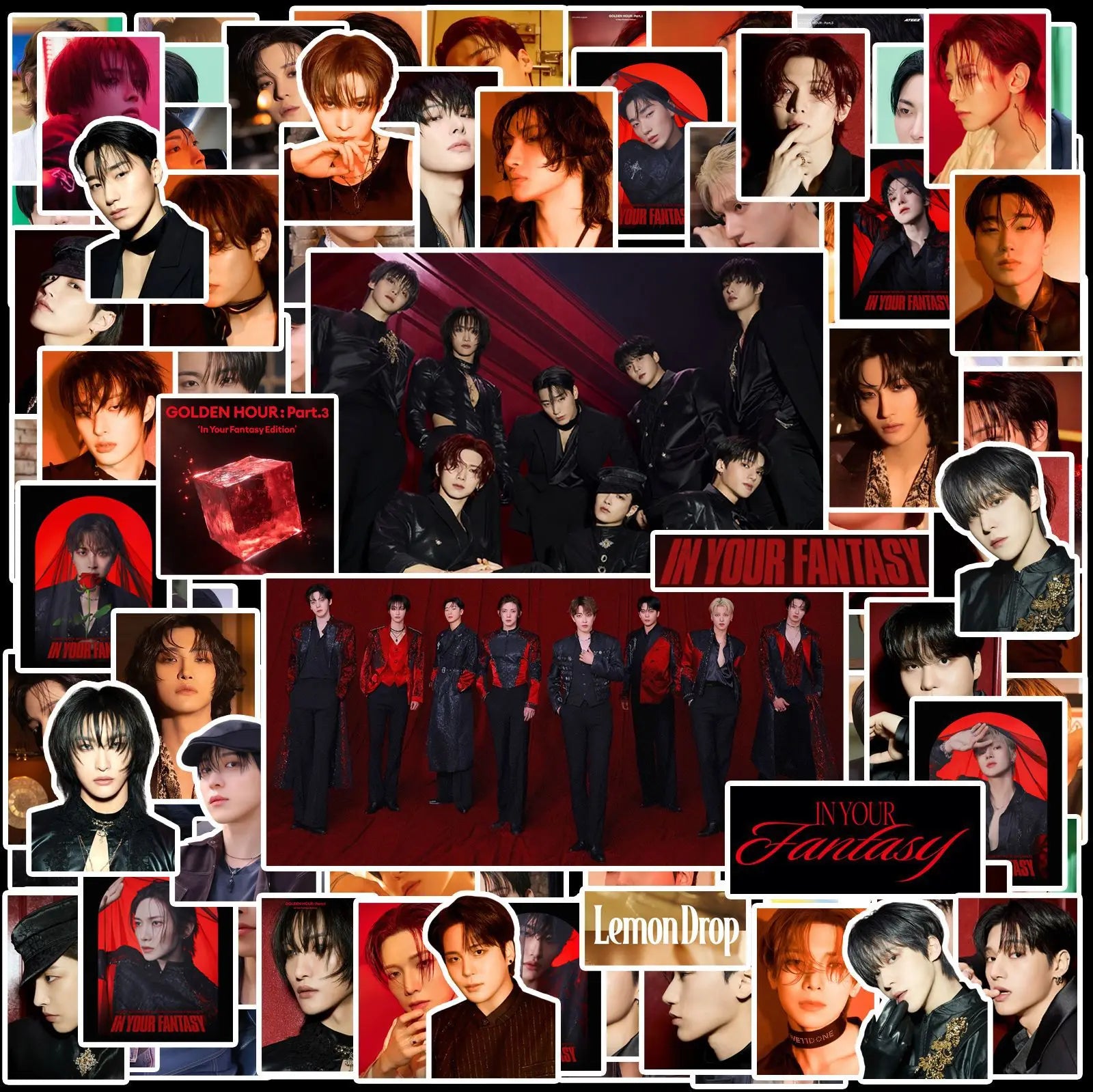 ATEEZ Stickers New Album Photocards