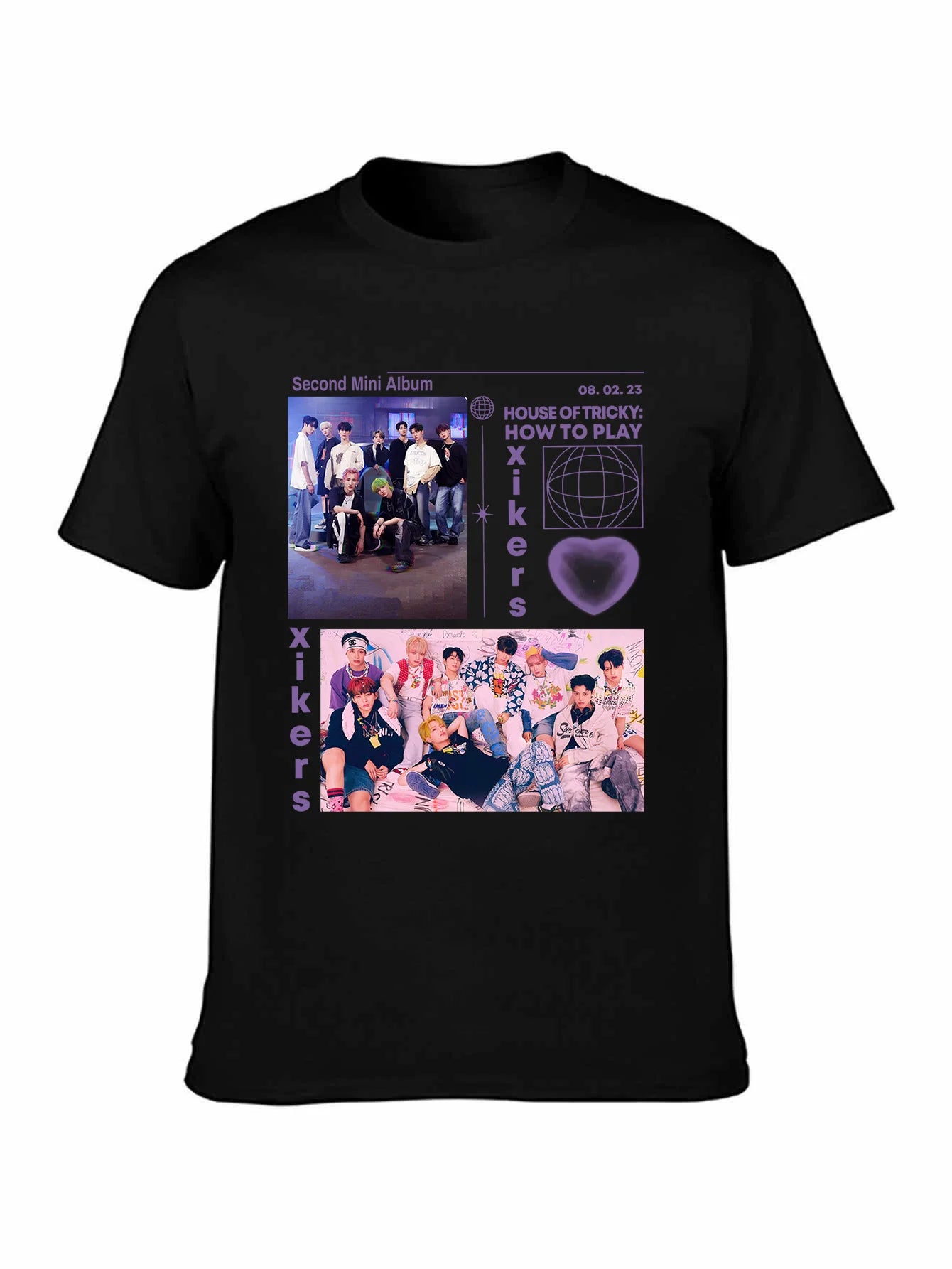 xikers K-POP Shirt House Of Tricky How To Play Album Tee v2