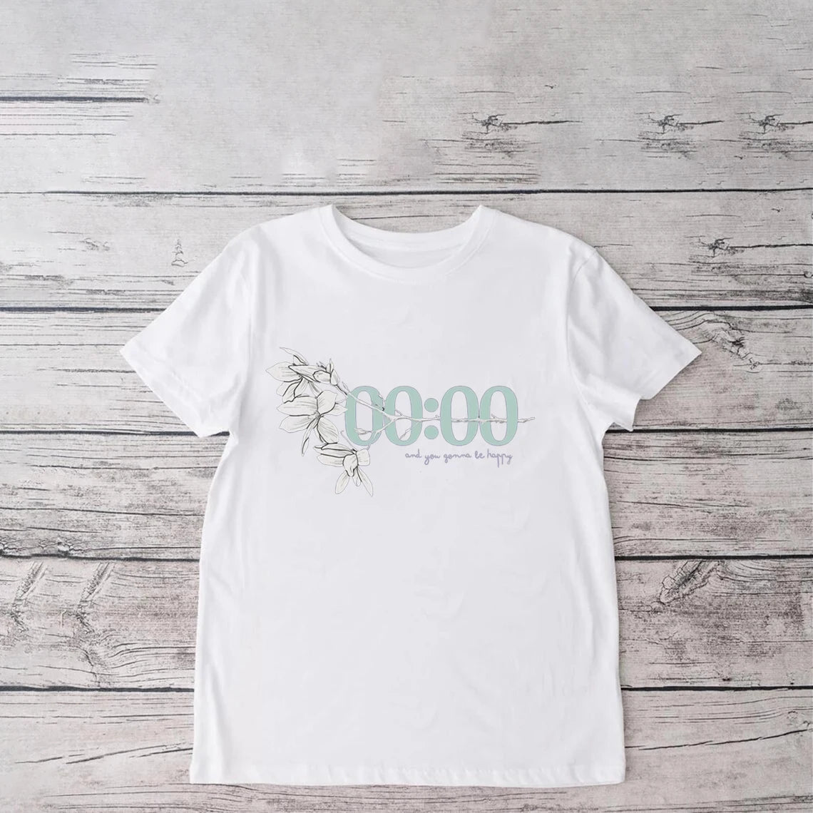 BTS ZERO O CLOCK GRAPHIC TEE