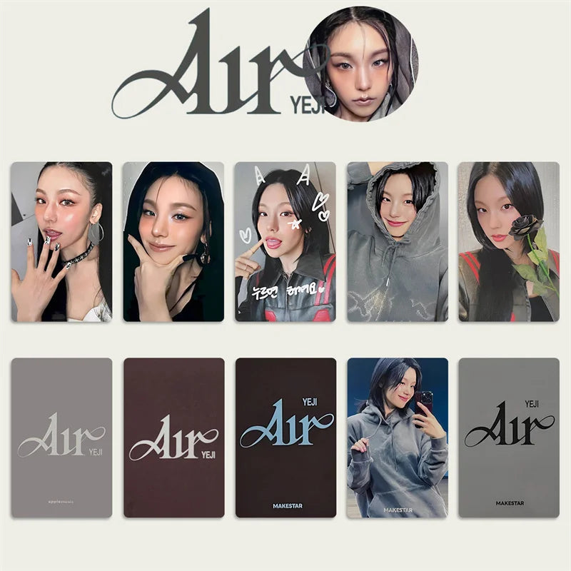 5pcs/set ITZY YEJI Single Album LOMO Card AIR