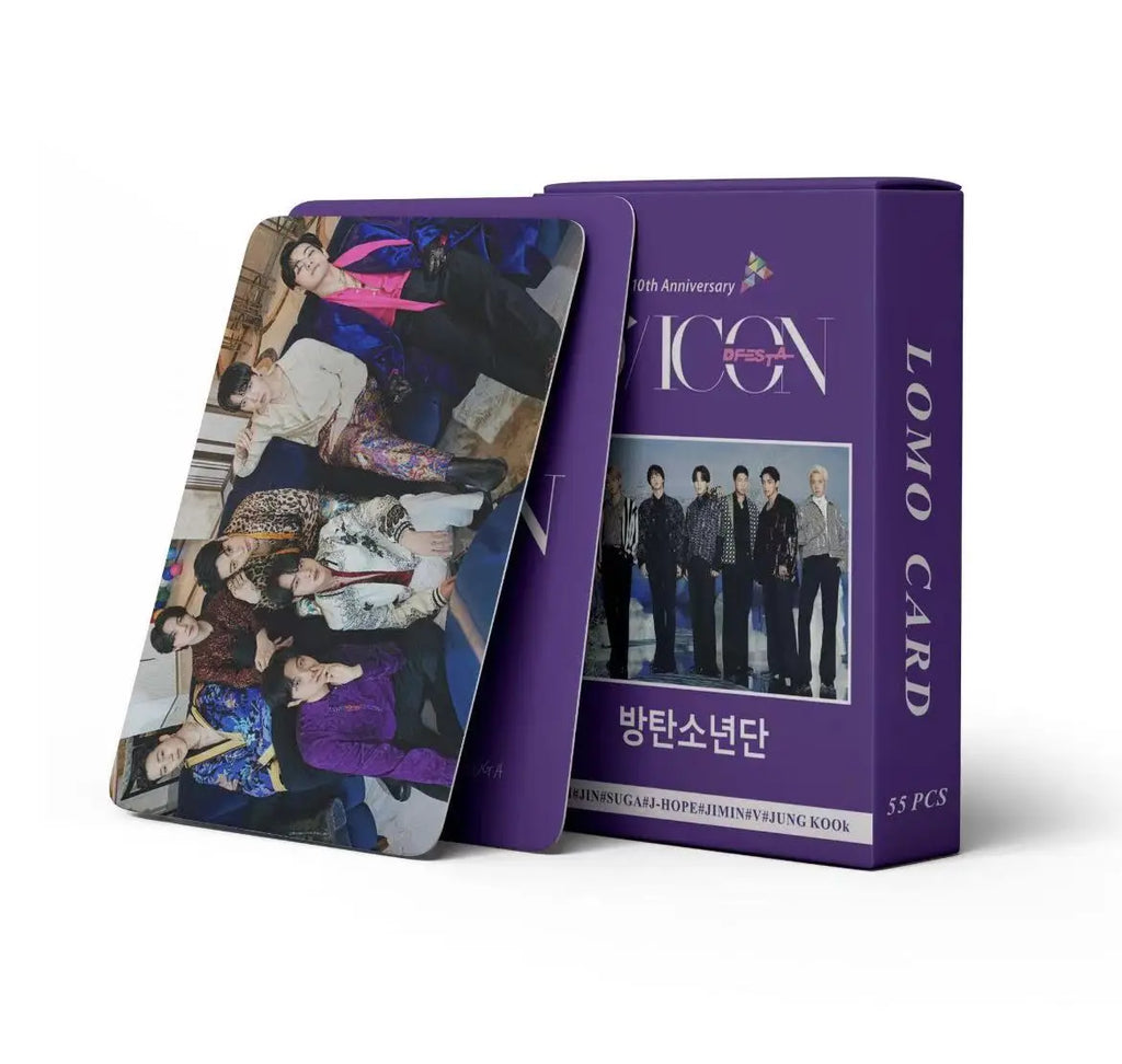 55Pcs/box Photocards V Lomo Cards