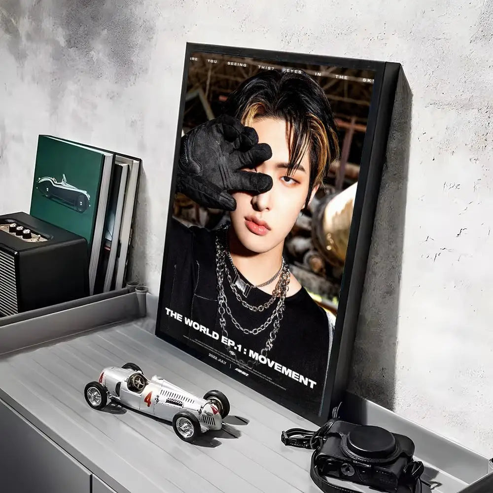 ATEEZ Poster Stickers HD Waterproof Wall Art