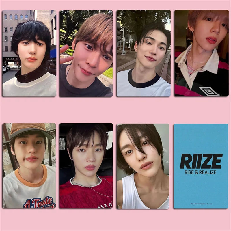 KPOP 6pcs/set RIIZE Mini Album RIIZING Group LOMO CARDS