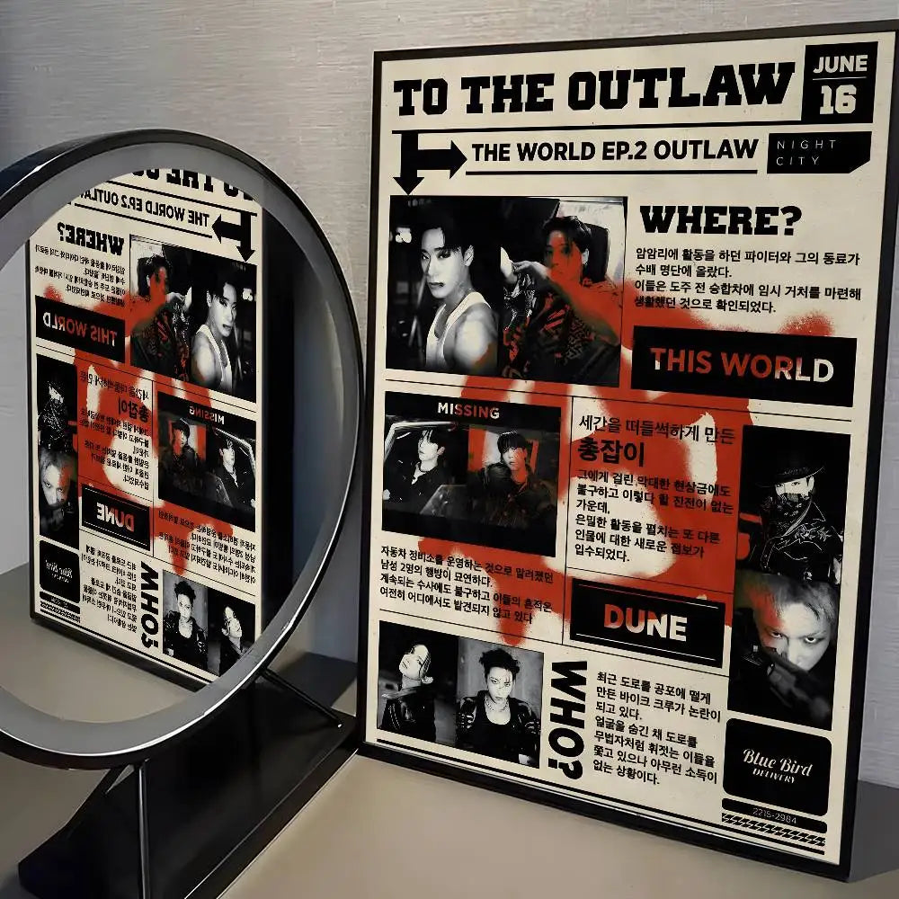ATEEZ Poster HD aesthetic decor