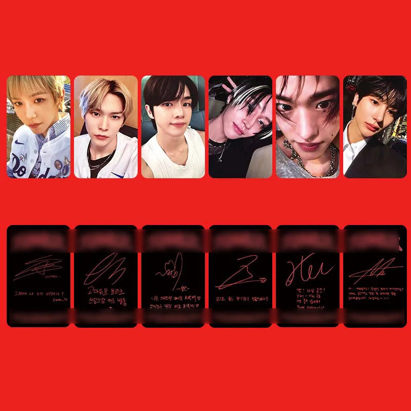 KPOP 6pcs/set RIIZE Mini Album RIIZING Group LOMO CARDS