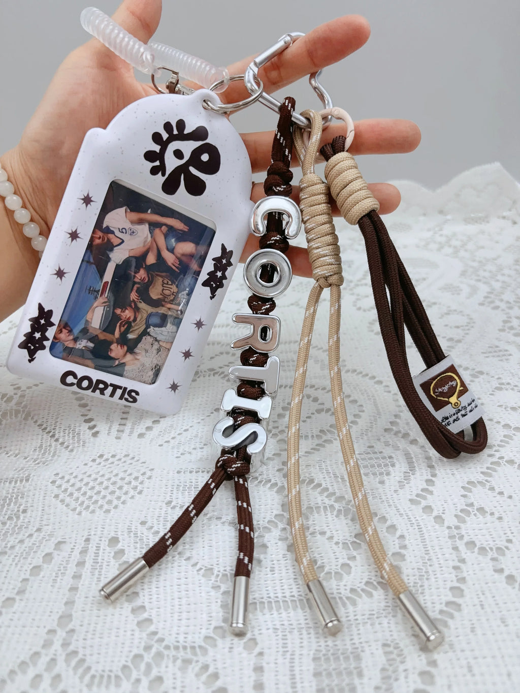 CORTIS Handmade Rope Woven Keychain