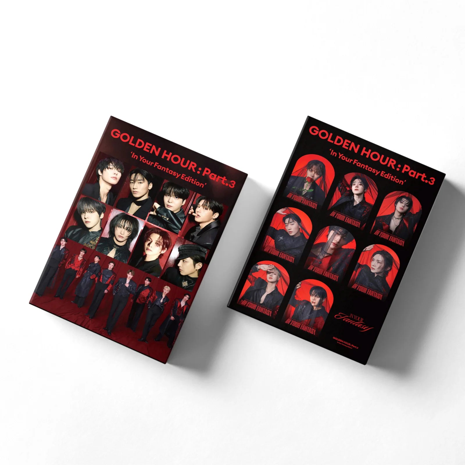55pcs ATEEZ In Your Fantasy GOLDEN HOUR: Part.3 Album LOMO Cards