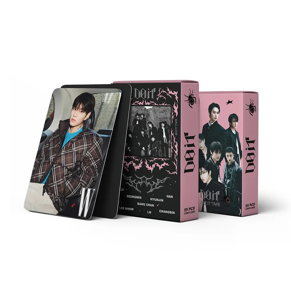 55PCS KPOP STRAY KIDS ‘DO IT’ SKZOO photo card LOMO card gift
