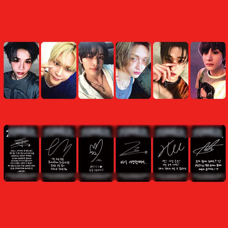 KPOP 6pcs/set RIIZE Mini Album RIIZING Group LOMO CARDS