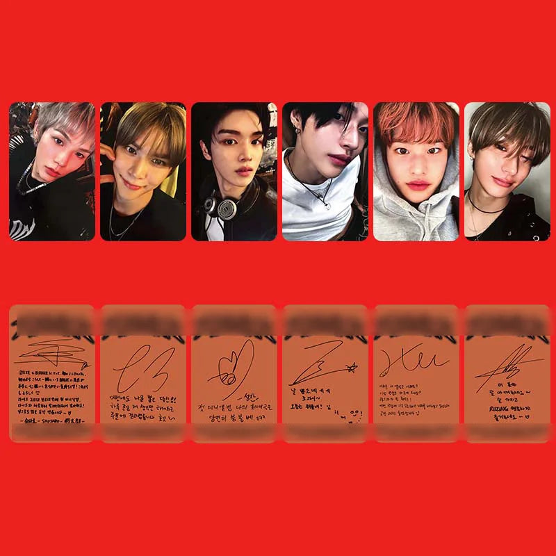 KPOP 6pcs/set RIIZE Mini Album RIIZING Group LOMO CARDS