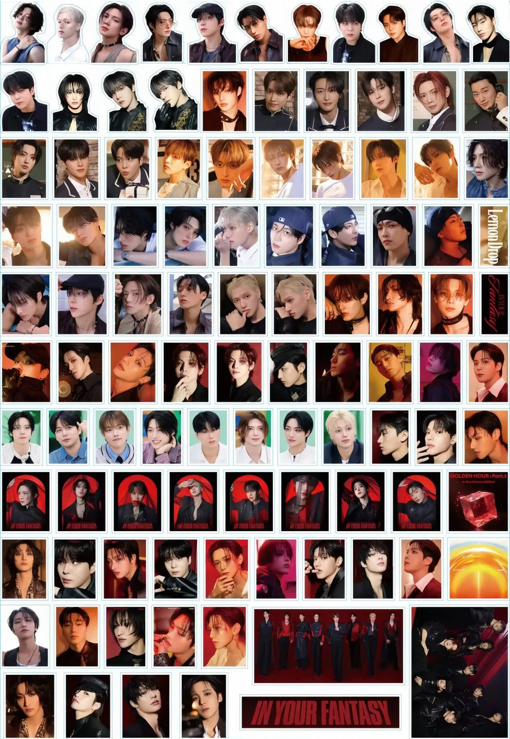 ATEEZ Stickers New Album Photocards