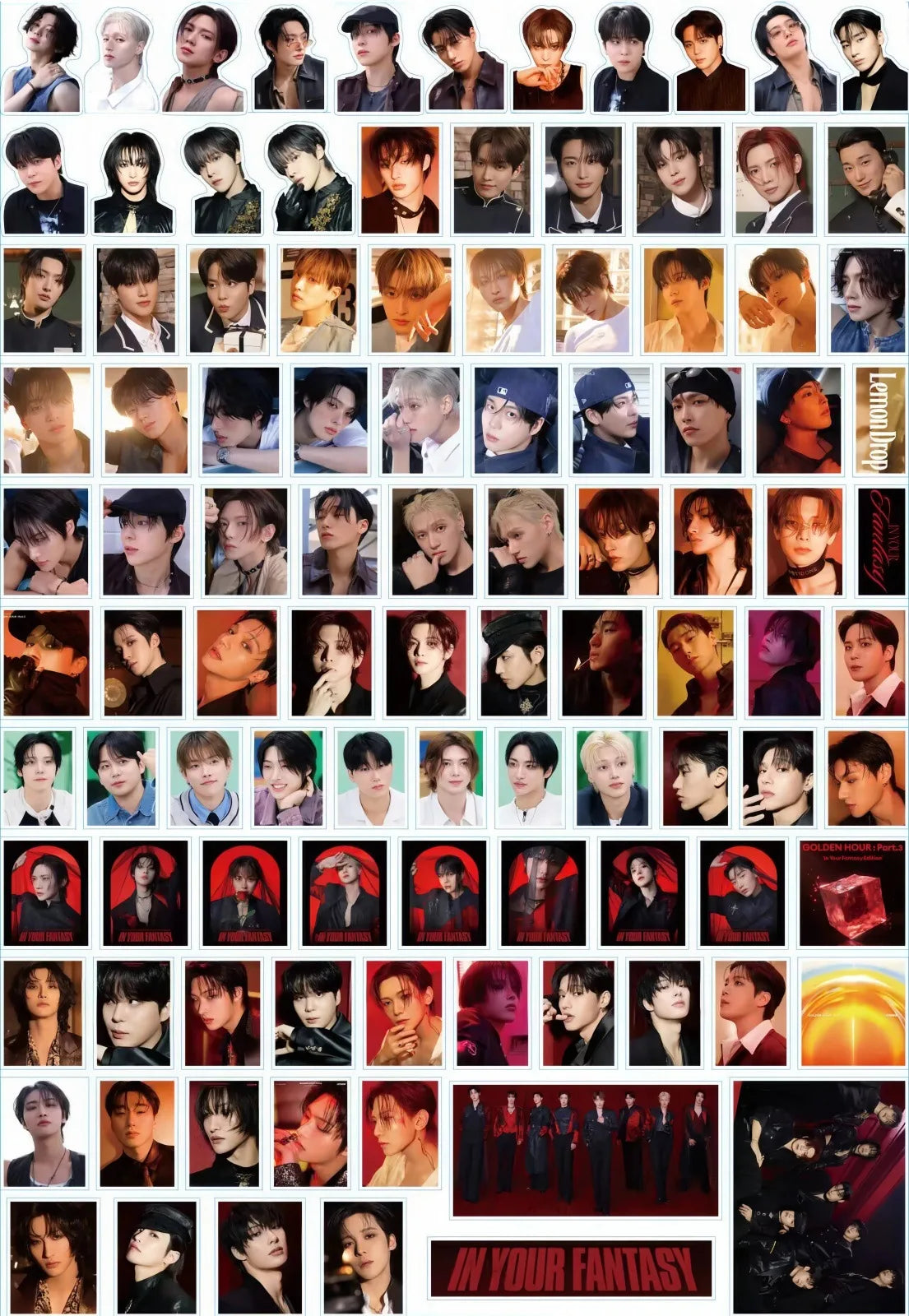 ATEEZ Stickers New Album Photocards