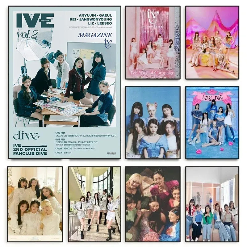 IVE Poster Wall Art Studio Album I’ve IVE