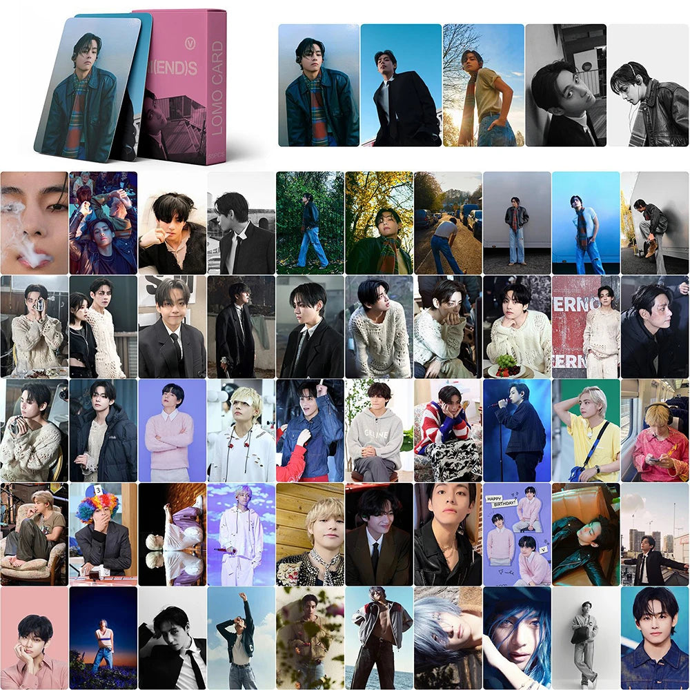 55Pcs/box Photocards V Lomo Cards