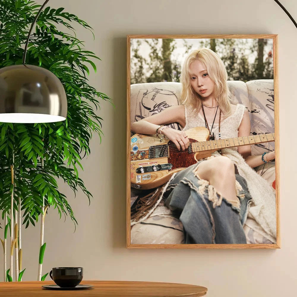 AESPA ‘WINTER’ Poster Art Print Bar Living Room Furniture Decor