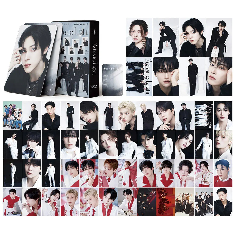 55pcs ATEEZ Golden Hour Part.4 Lomo Cards