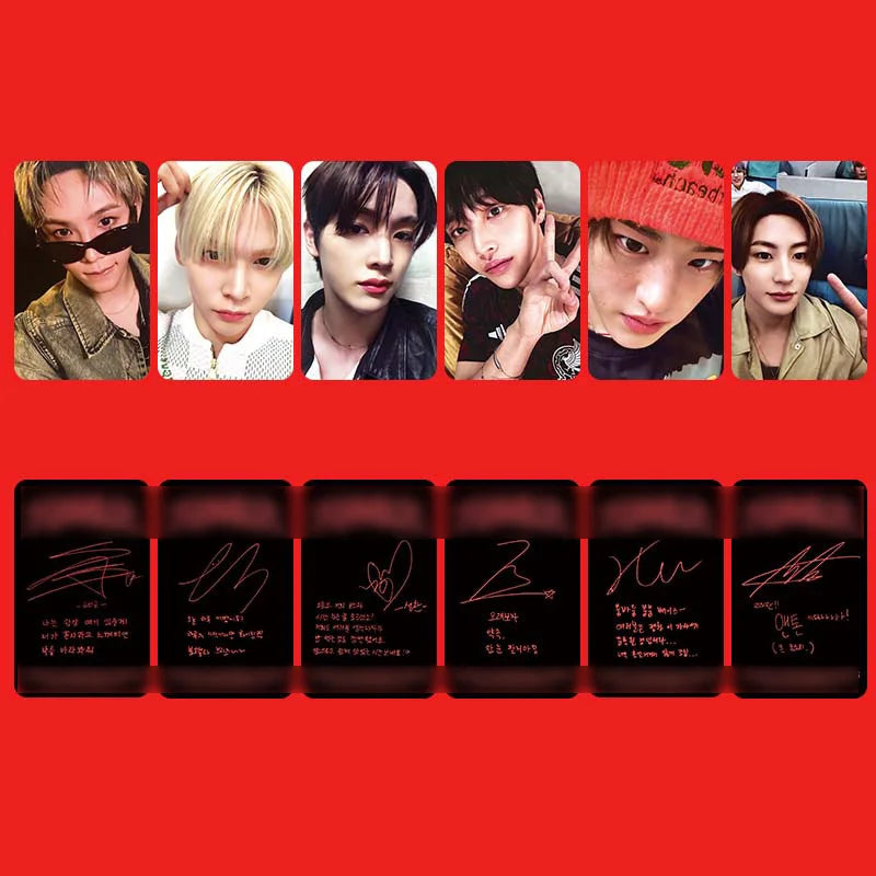 KPOP 6pcs/set RIIZE Mini Album RIIZING Group LOMO CARDS
