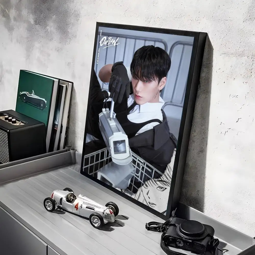 ATEEZ Poster Stickers HD Waterproof Wall Art