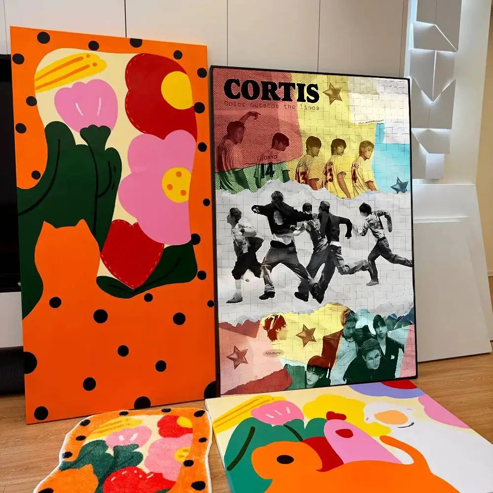 CORTIS Vintage Posters Sticky Vintage Room