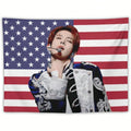 ENHYPEN HEESEUNG (EVAN) AMERICAN FLAG TAPESTRY