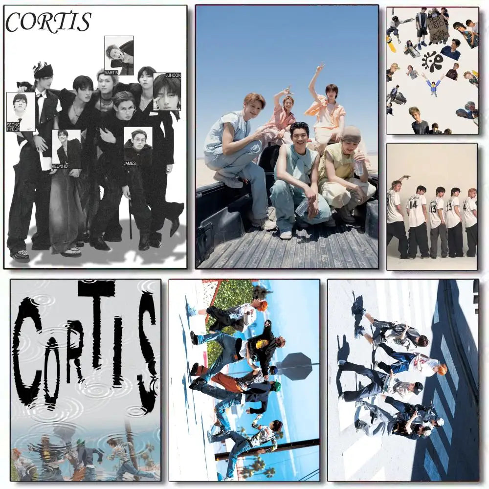 CORTIS Poster HD PVC Self Adhesive Wall Art