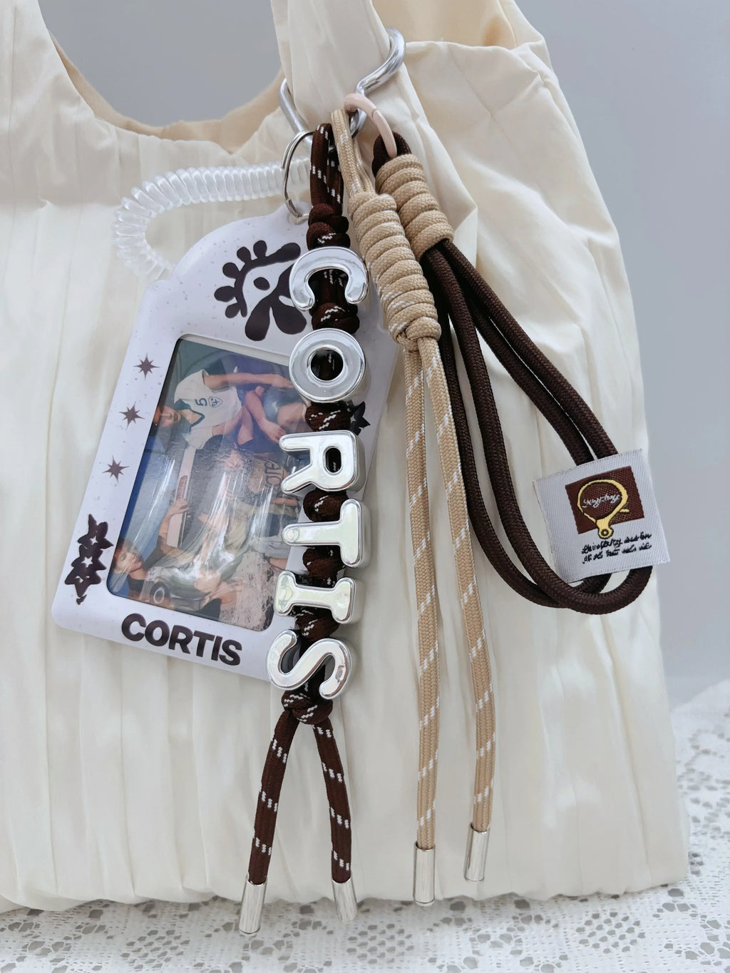 CORTIS Handmade Rope Woven Keychain