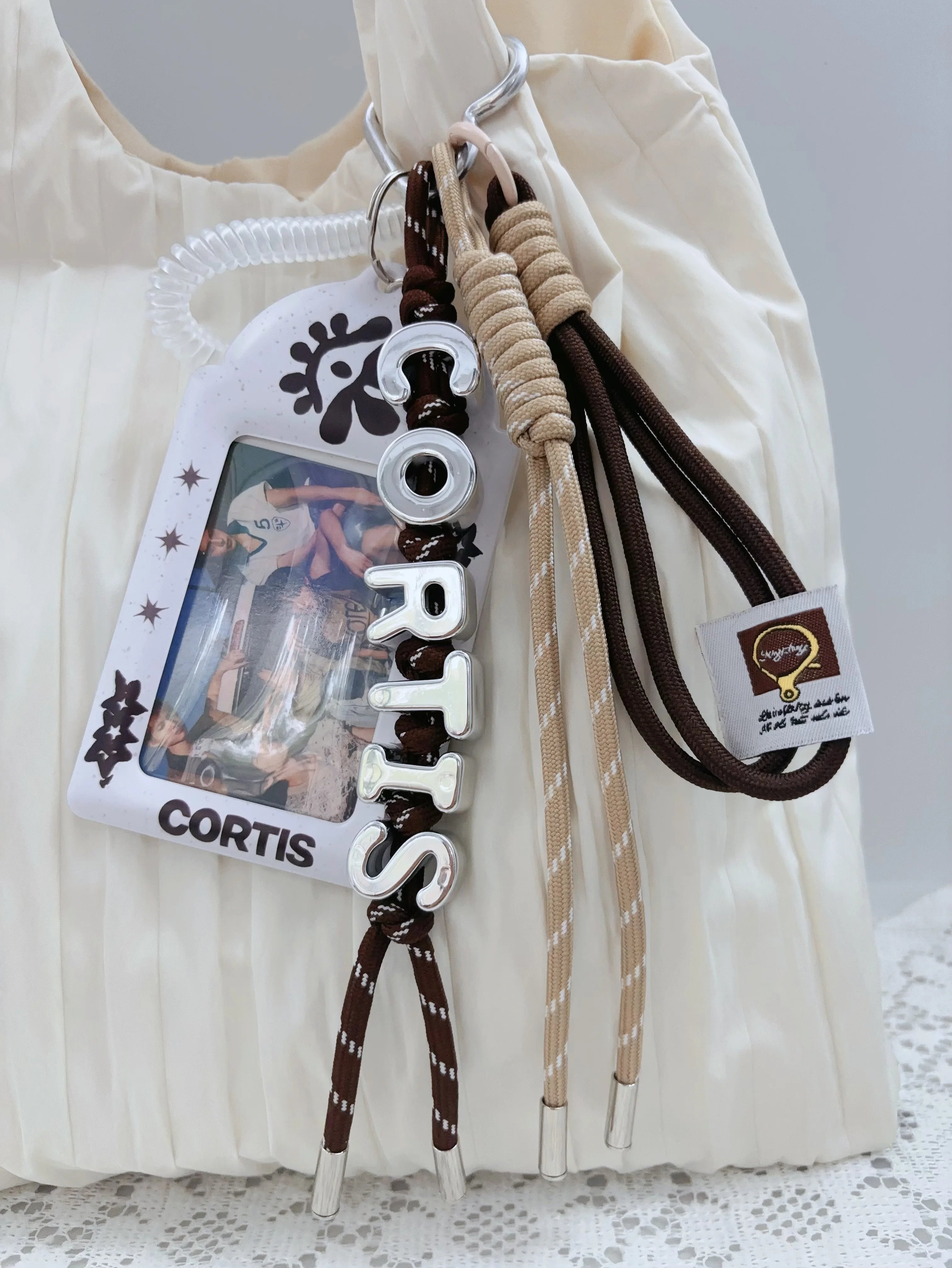CORTIS Handmade Rope Woven Keychain