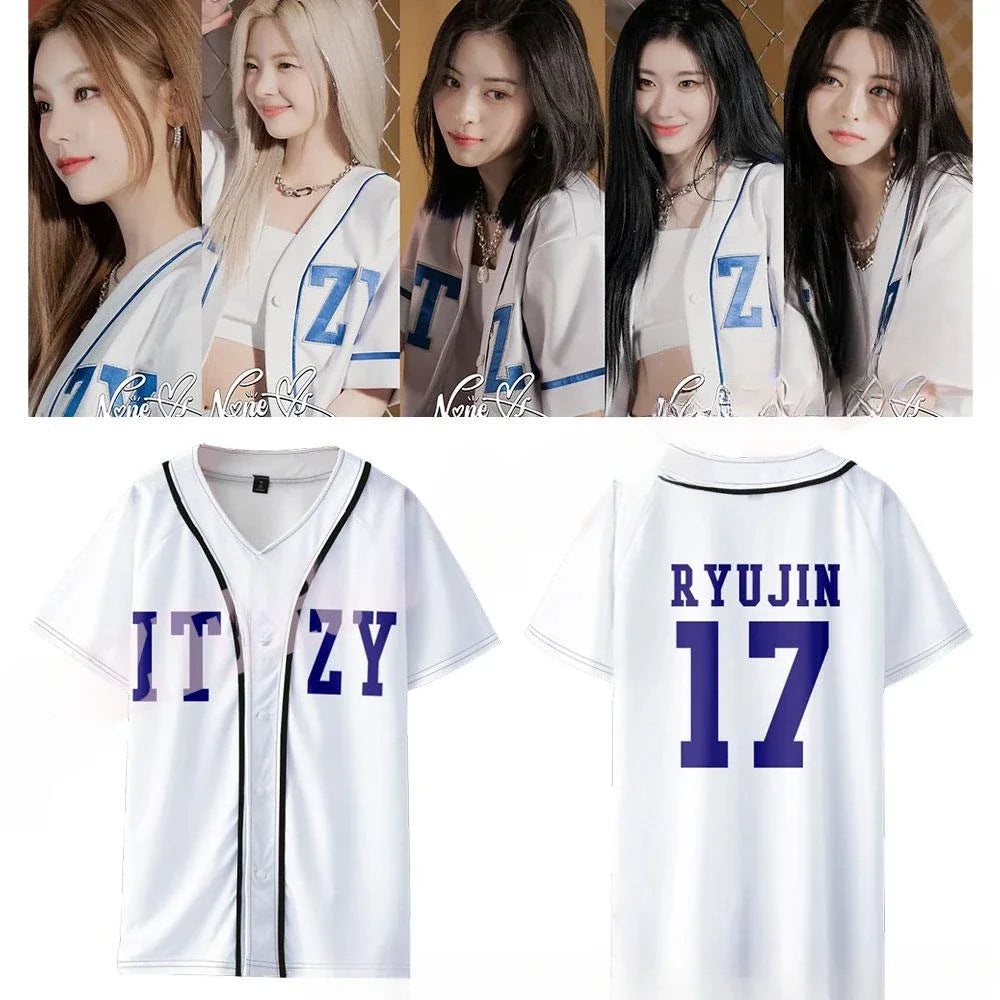 ITZY ‘CAKE’ BASEBALL JERSEY