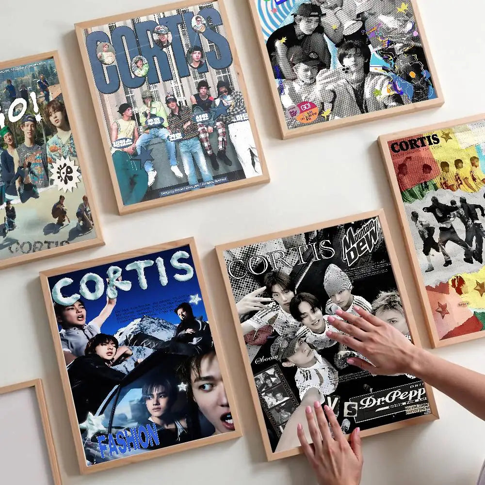 CORTIS Vintage Posters Sticky Vintage Room
