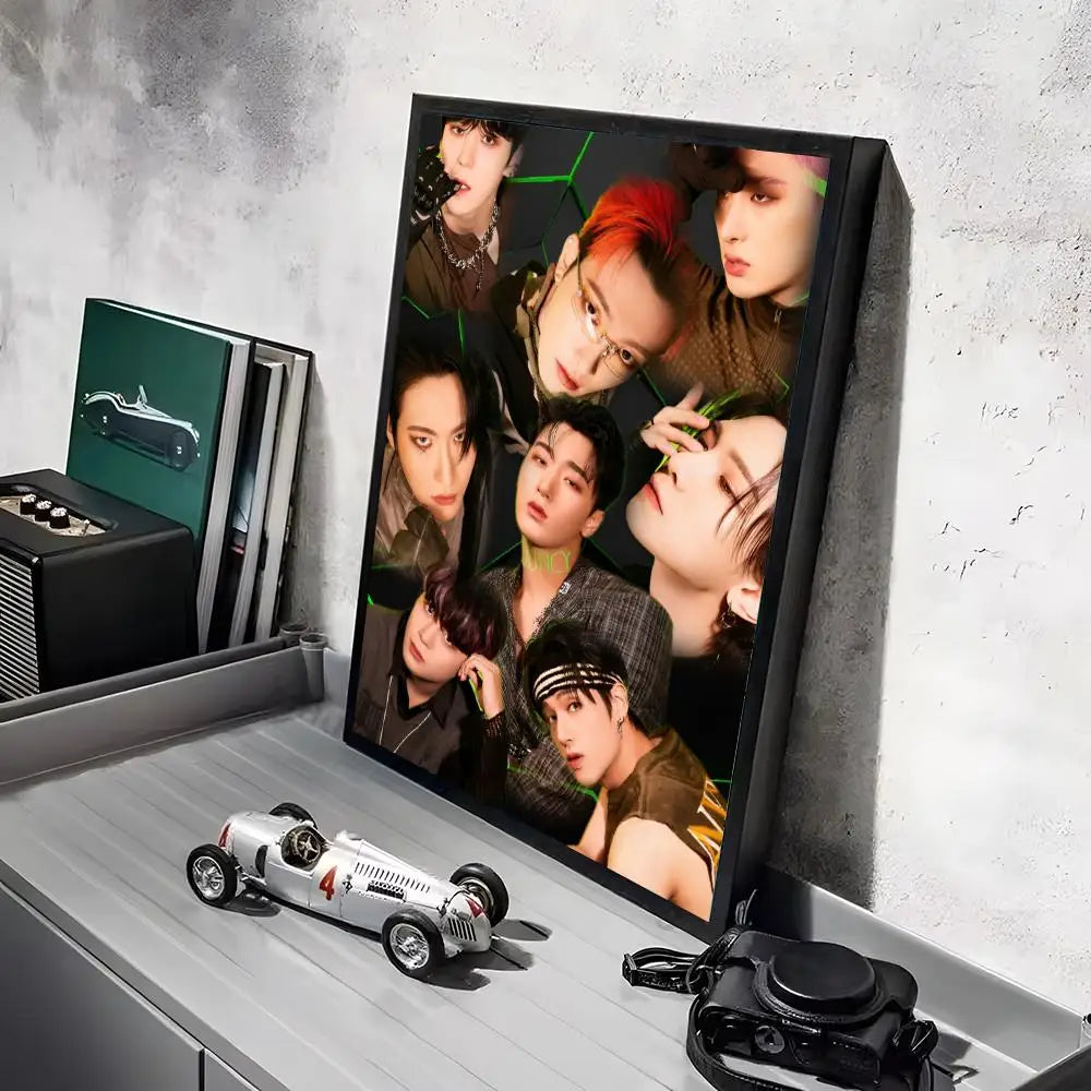 ATEEZ Poster Stickers HD Waterproof Wall Art