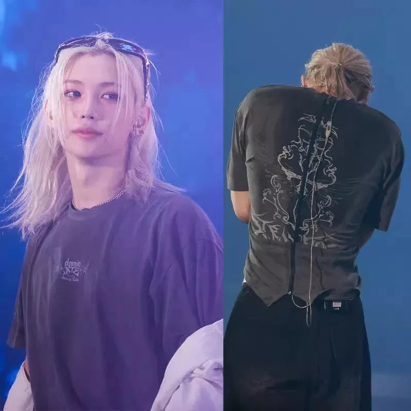 STRAY KIDS ‘FELIX’ 스트레이 키즈 T Shirt World Tour DominATE T-SHIRT