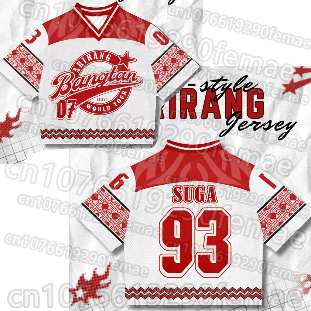 BTS ARIRANG NUMBER JERSEY (7 VARIANTS)