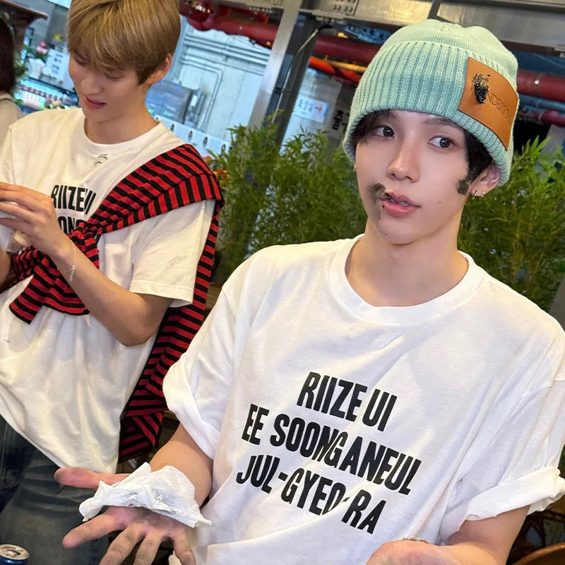 RIIZE 2nd Anniversary Loose Fit Cotton Top