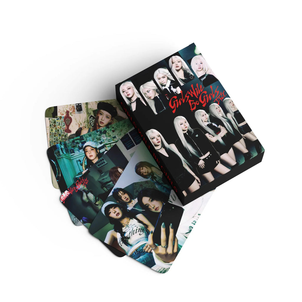 55Pcs ITZY New Album Girls Will Be Girls Lomo Cards