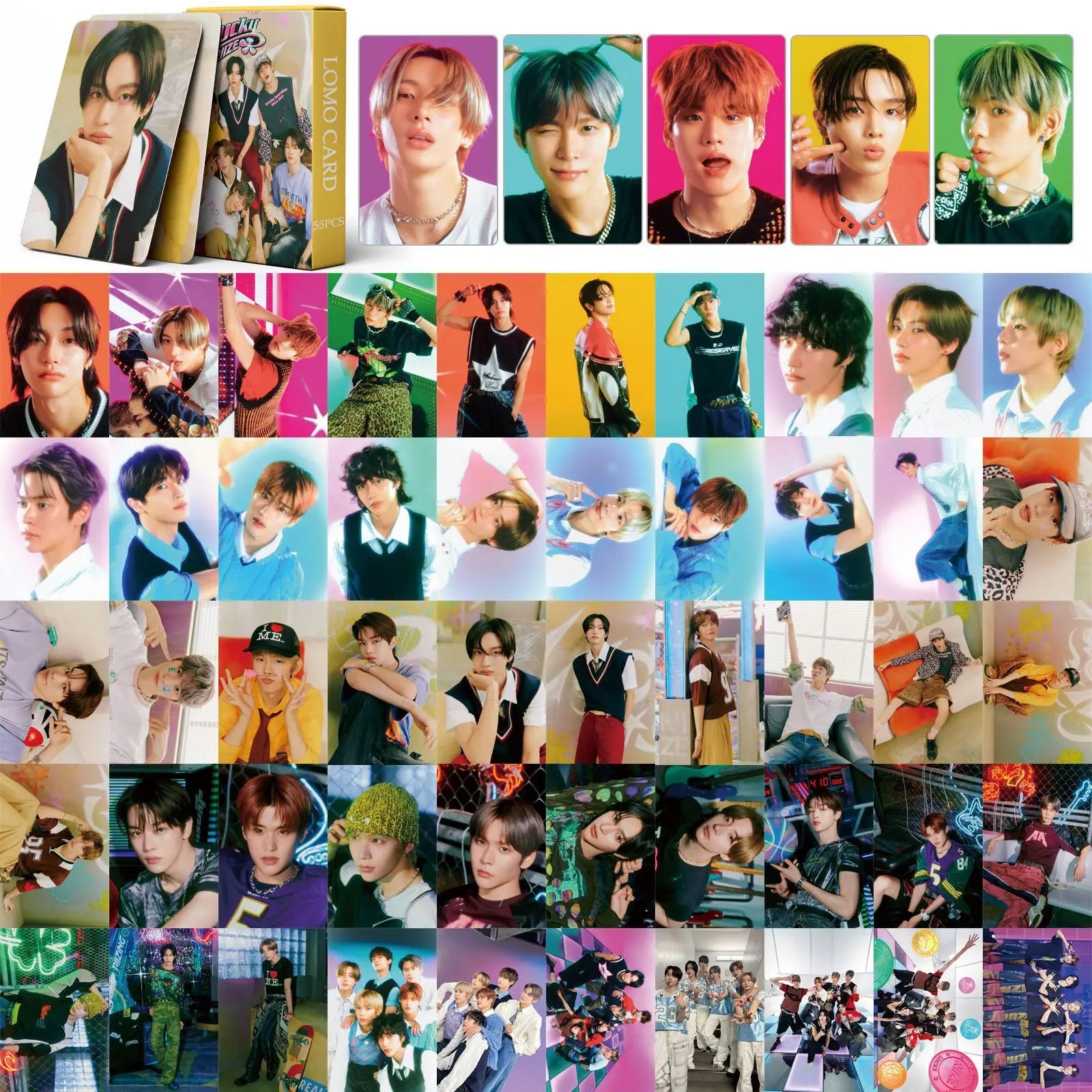 KPOP 6pcs/set RIIZE Mini Album RIIZING Group LOMO CARDS