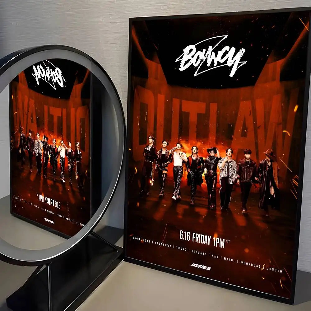 ATEEZ Poster HD aesthetic decor